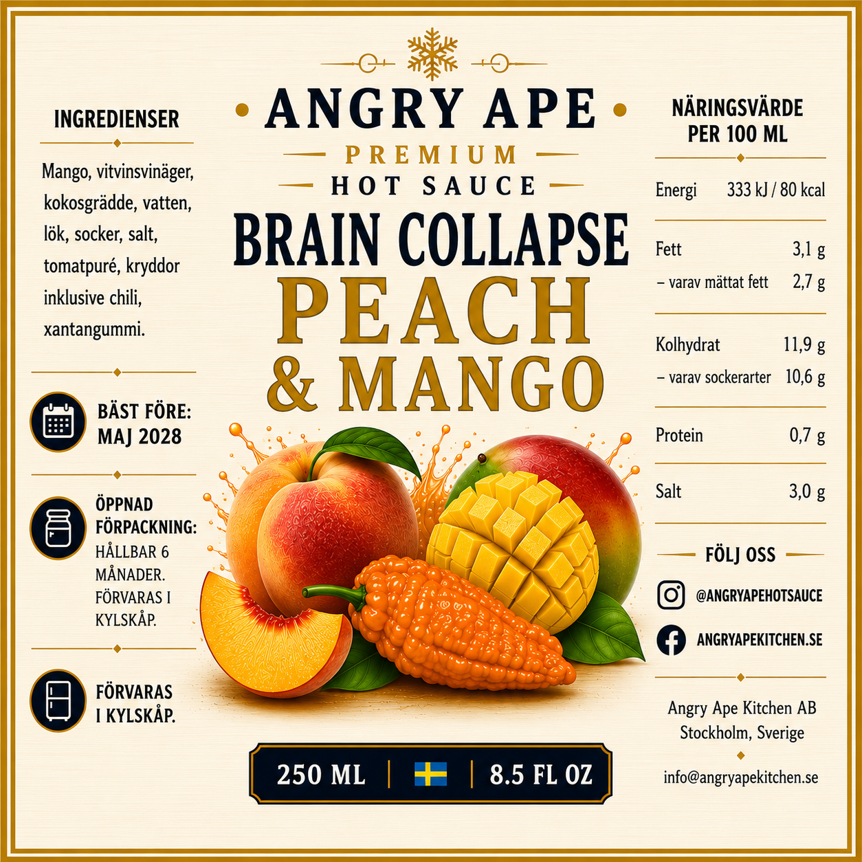 Brain Collapse Peach – Hot Mango